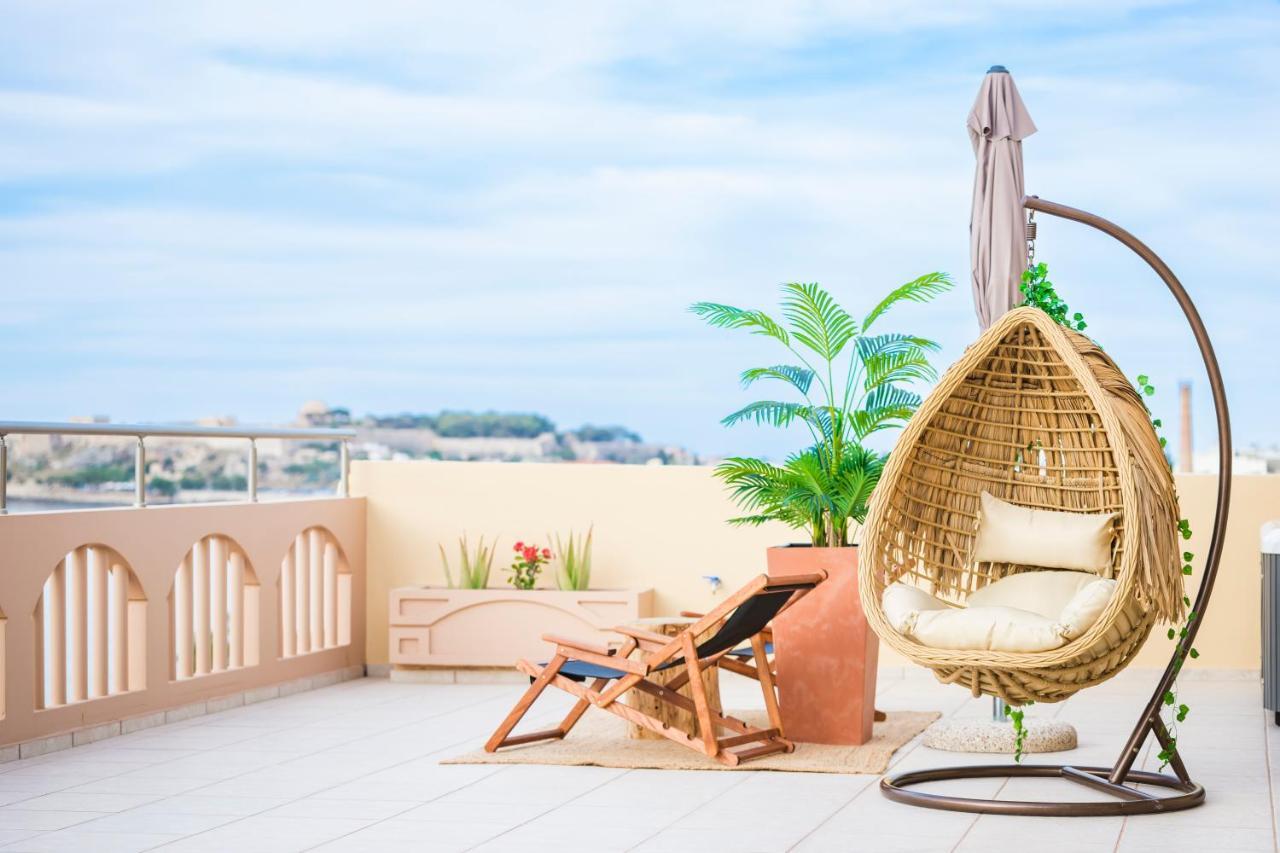 Thea - Rooftop Seaview Jacuzzi Réthymnon Extérieur photo
